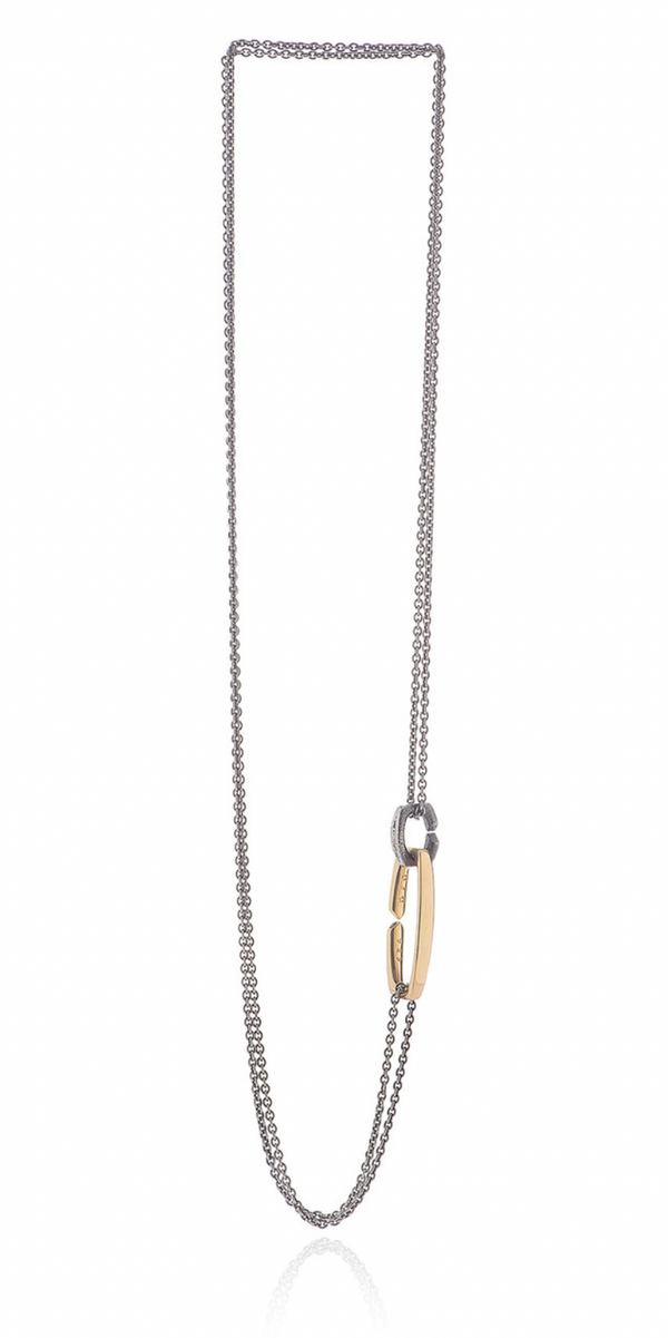 DSD ARKAIKA chained necklace basic - silver