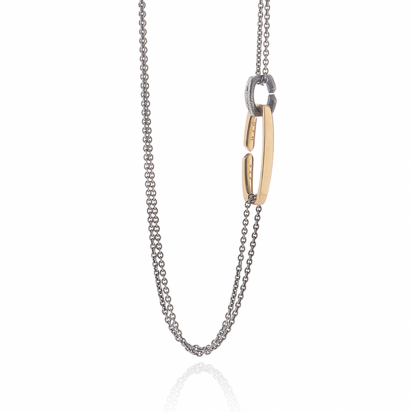 DSD ARKAIKA chained necklace basic - vermeil