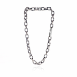 DSD ARKAIKA chained choker - silver lock