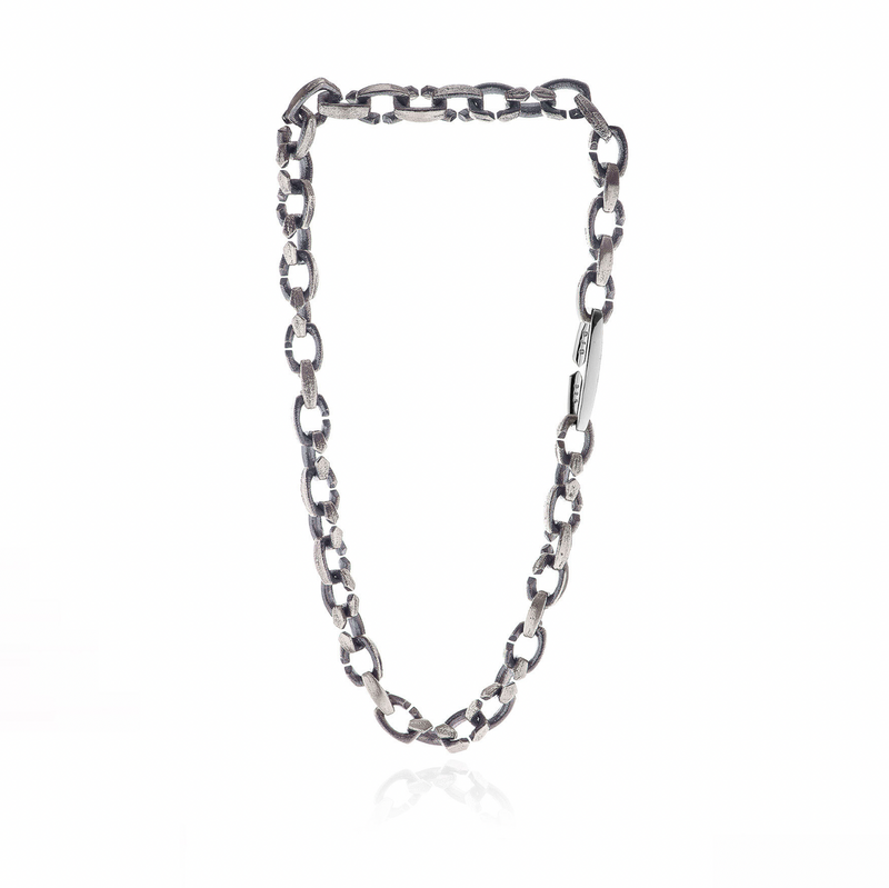 DSD ARKAIKA chained choker - vermeil lock