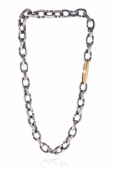 DSD ARKAIKA chained choker - vermeil lock