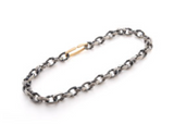 DSD ARKAIKA chained choker - silver lock