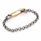 DSD ARKAIKA chained bracelet- silver lock