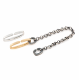 DSD ARKAIKA chained bracelet basic  - vermeil lock