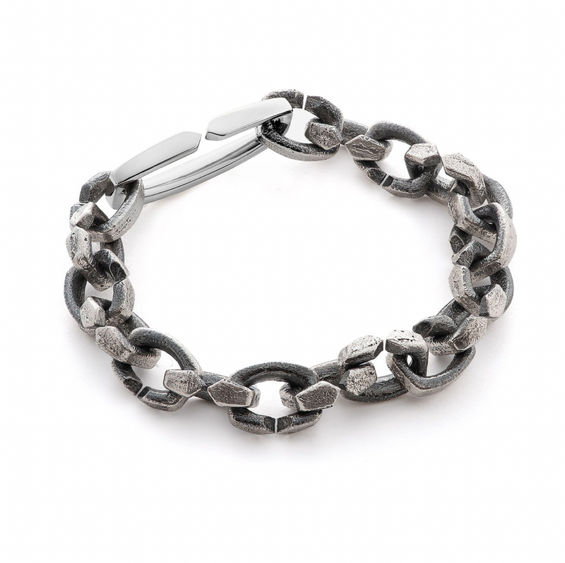 DSD ARKAIKA chained bracelet basic - vermeil lock